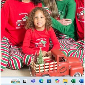 Sleepytime PJs Christmas Holiday Pajama Set 6M